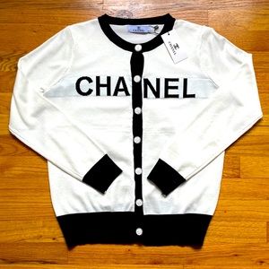 Black & White Dress Up Sweater